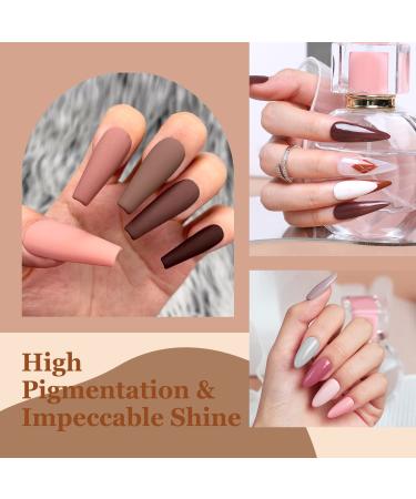 Modelones 32 Pcs Dip Powder Nail Kit - 20 Colors Starter Set for French Nail Art - Buy Online on GoSupps.com