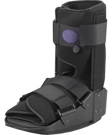 Pneumatic Low Profile Walker Black X-Large