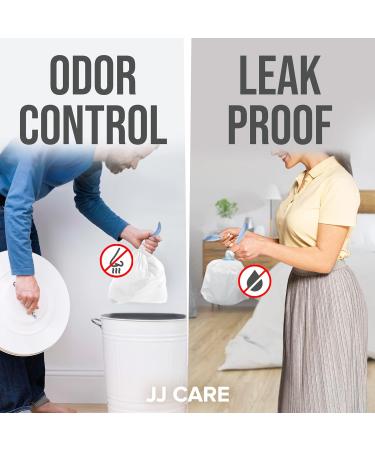 JJ CARE Bedpan Liners (Pack of 35) - Super Absorbent, Leak-Proof Disposable Bags for Elderly, Medical Grade - Buy Online on GoSupps.com