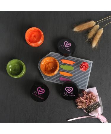 Chalk Paste Stencil Paint Set for DIY Home Decor - 30ml Screen Printing Stencil Paste - Chalk Paint for Wood & Art - 6 Colors (30ml each) - Buy Online on GoSupps.com