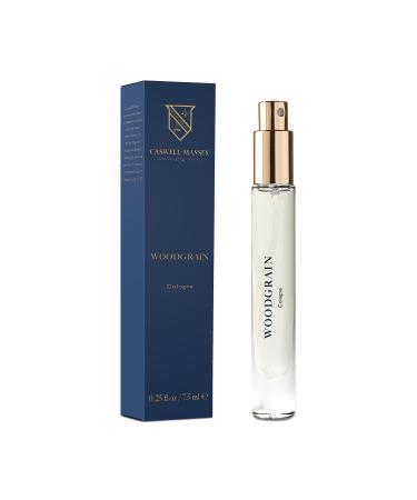 Caswell-Massey Woodgrain Sandalwood Cologne Discovery Rich & Warm Santalum Album with Cedar and Hints of Bergamot & Citrusy Musk Sample Size Vial Cologne for Men 0.25 Fl Oz Woodgrain 0.25 Fl Oz (Pack of 1)