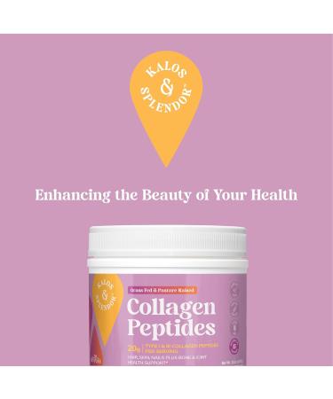 21st Century Kalos & Splendor Hydrolyzed Collagen Peptides, 20g, Unflavored Bovine Collagen Peptide, Type I & III, 18g Protein per Serve, Easily Mixable, Non-GMO, Gluten Free, No Soy or Dairy - Buy Online on GoSupps.com
