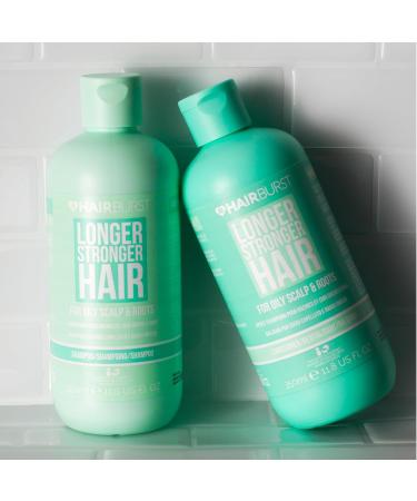 Hair Burst Shampoo & Conditioner Set for Greasy Hair | Paraben Silicone & SLS Free | Nourishing Hair Care Routine for Women (2x 350ml) - Buy Online on GoSupps.com
