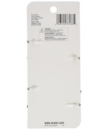 SCNCI Striped Brown & Deep Bronze Claw Hair Clips - 2 Pack (Packaging Varies) - Buy Online on GoSupps.com