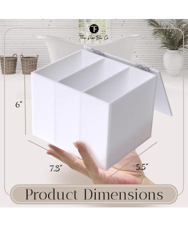 Flow Box Co. Tampon Organizer | Stylish Bathroom Accessories & Feminine Product Holder - Buy Online on GoSupps.com