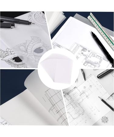 100 Sheets Tracing Paper  8.5 x 11 inches Artists Tracing Paper Pad White Trace Paper Translucent Clear Tracing Sheets for Sketching Tracing Drawing Animation - Buy Online on GoSupps.com