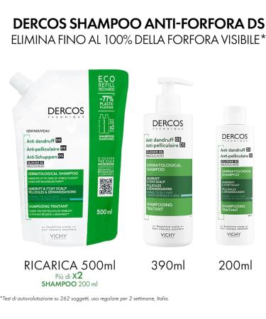 Dercos Anti-Dandruff Shampoo 200ml - Buy Online on GoSupps.com