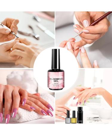 Floral Nail Gel - 15ml UV LED Blooming Nail Gel | Long-lasting nail gel for travel outdoor use home business trips and school - Buy Online on GoSupps.com