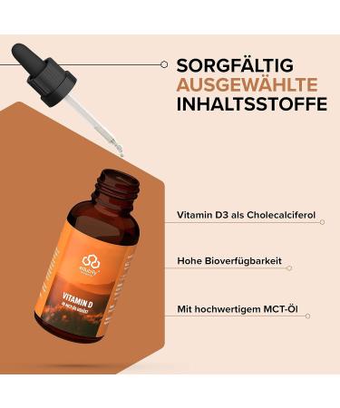  edubily nutrition edubily nutrition Vitamin D3 Drops without Vitamin K 20 ml - Cholecalciferol in MCT oil - Vegetarian - Vitamin D contributes to the normal function of the immune system bones and - Buy Online on GoSupps.com