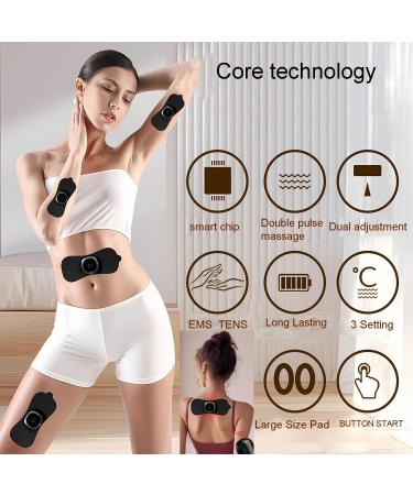 FA FIGHTART Wireless TENS Unit - Rechargeable Muscle Stimulator & Nerve Pain Relief Massager for Back & Shoulders | International Shipping Available - Buy Online on GoSupps.com