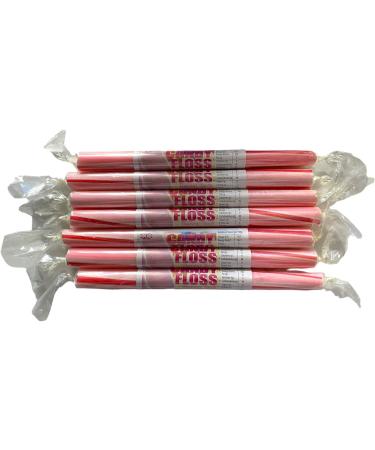 100 X Candy Floss Rock Sticks Handmade Traditional Rainbow Classic Sweets Retro Seaside Gift Wholesale Confectionery - Buy Online on GoSupps.com