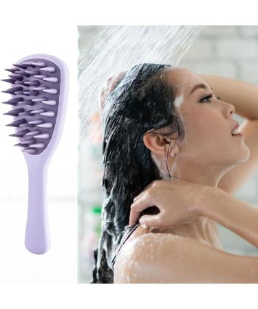 WOBBLO Shampoo Brush for Scalp Massager Scalp Massager | Long Handle Scalp Massager - Hair Purifier Scalp Exfoliator for Growth - Buy Online on GoSupps.com