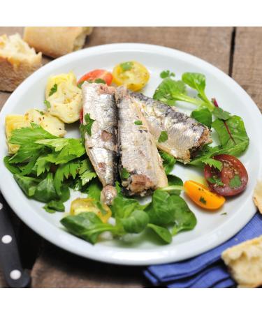 Sardines au naturel Pointe de Penmarc'h pack of 6 cans of 135g - Delivery in 2 to 3 working days from Brittany - Buy Online on GoSupps.com