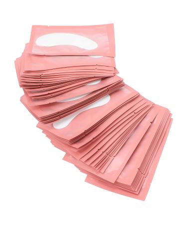 100 Pairs Grafted Paper Eyelash Patches Disposable False Lower Eyelash Extension