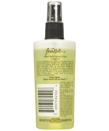 Jean Nate After Bath Splash: Vitamin E & Aloe Vera Infused Citrus Body Mist - 8 Fl Oz - Buy Online on GoSupps.com