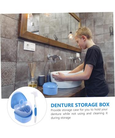 Buy Gleavi Prosthesis Care Box | Cleaning Brush & Container for Prosthesis - International Shipping Available - Buy Online on GoSupps.com
