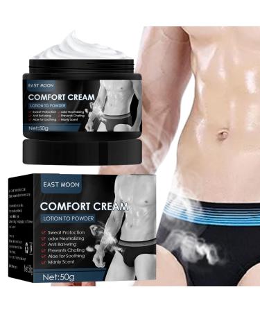 Botiniv Deodorant Ball 50g for Men Anti-Chafing Ball with Soothing Aloe Vera Fast Drying Roll-On DeodorantStop Sticky Itchy and Smelly Intimate Parts