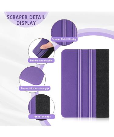 4 Pcs Pin Pen Weeding Tool Kit - Vinyl Squeegee, Tweezers, Weeders & More in Blue Purple - Buy Online on GoSupps.com