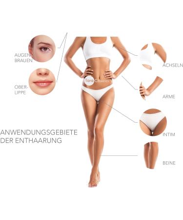 Sunting Wax Patron Set 6 x 100ml - Honey Hair Removal with Free Fleece Strips for Body Legs Armpits & Arms - Wide Rolling Head - Buy Online on GoSupps.com