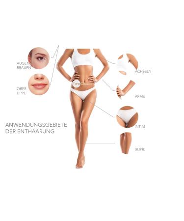 Sunting Wax Roll-On Depilatory Set | Warm Wax Device & 2x100ml Cartridges for Hair Removal | Fleece Strips | Black - Buy Online on GoSupps.com