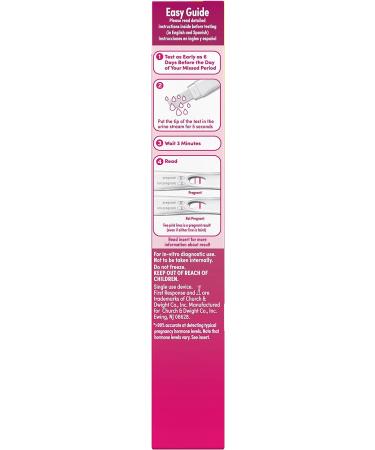 First Response Early Pregnancy Test 2 Pack - 2 Count - Buy Online on GoSupps.com