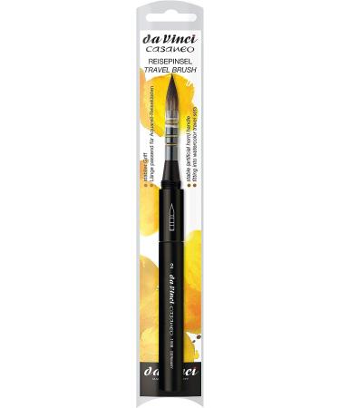 da Vinci Casaneo Artist Brush 2 Black - Synthetic Quill Wash - Buy Online on GoSupps.com
