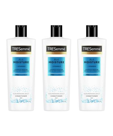 TRESemm Rich Moisture Apr s-shampooing pour cheveux secs et ab m s 3 x 400 ml
