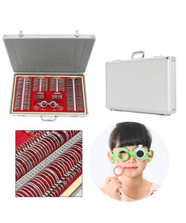 266Tlg test lens set trial lens set optical test lens set with optometry frame and optometry rim case ophthalmological test case lenses