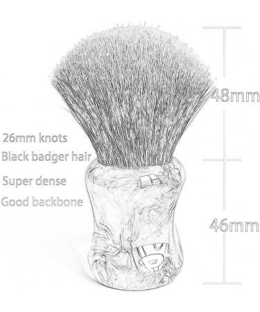 Andsafe Razor Brush - High Quality Wooden Handle Beard Soap Foam Brush for Elegant Shaving | Handmade & Durable - Buy Online on GoSupps.com