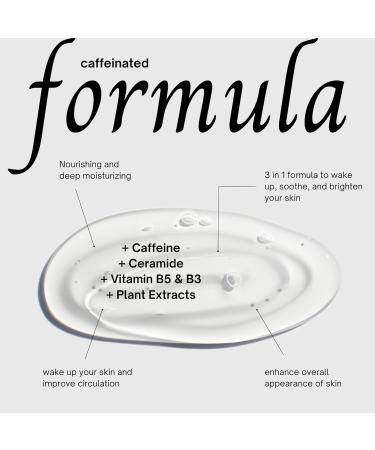 Everyday Caffeine Facial Treatment Mask - Hydrating Caffeinated Formula for All Skin Types | Ceramide & Plant Extracts | Men & Women (1 Sheet - Buy Online on GoSupps.com