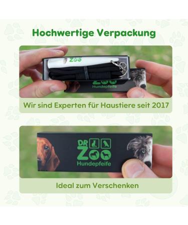 DR ZOO Dog Pipe - Effective Dog Training & Recall | Premium Dog Accessories | White Dog Whistles Design - Buy Online on GoSupps.com