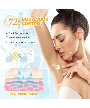 Whole Body Deodorant for Women Luxsea Aluminum Free Deodorant Lotion for Men Armpit Deodorant Cream for 72 Hour Odor Control Clean Tangerine Deodorant Antiperspirant Clear Gel Baking Soda Free - Buy Online on GoSupps.com