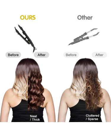 niceeshop(TM) Professional Fusion Heat Iron Connector Wand Melting Tool - US Plug, Black - Buy Online on GoSupps.com