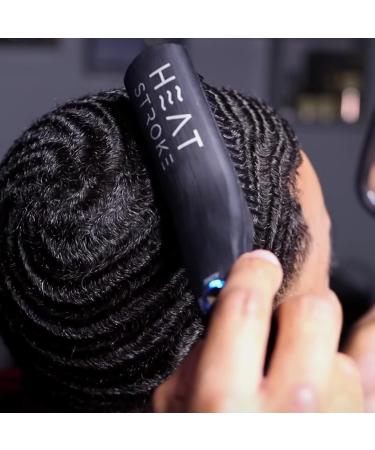 StyleCraft Heat Stroke Beard & Hair Styling Hot Brush - Anti-Scold Cool Touch Tips Black Corded Hair Straightener - Buy Online on GoSupps.com