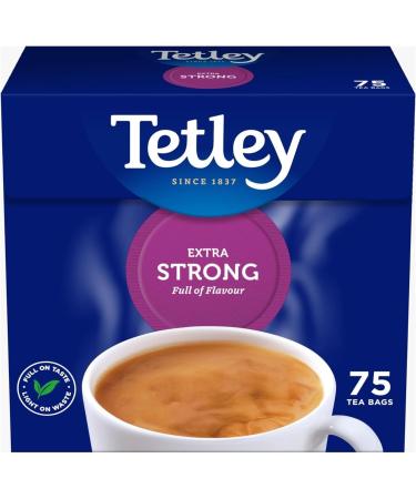 Tetley | Extra Strong | 2 Pack | 2x75 Tea Bags - Buy Online on GoSupps.com