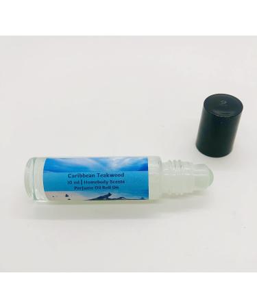 Caribbean Teakwood 10 ml Perfume Roll On Musk Perfume Woodsy Perfume Teakwood Perfume Cruelty Free Travel Size Perfume by Homebody Scents - Buy Online on GoSupps.com