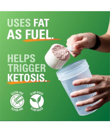 Keto Protein Powder with 10g MCT Per Scoop Dairy & Sugar Free 1g Net Carb Helps Ketosis Chocolate Flavour Lactose Free Plant Based Keto Protein Powder by Vegan Pure - 411g - Buy Online on GoSupps.com