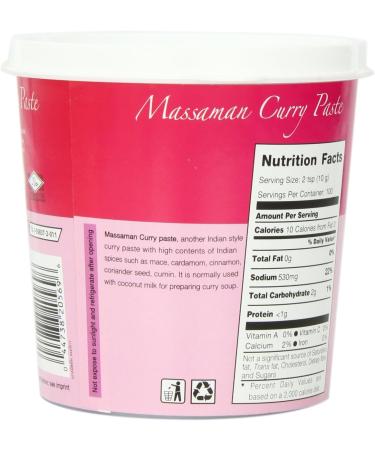 Thai Massaman curry paste (1kg by Mae Ploy) (Pack of 2) 1 kg (Pack of 2) - Buy Online on GoSupps.com