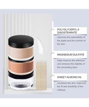 Skincovering makeup camouflage foundation matte fullbody makeup with full pigmentation for neck arms women and men - Buy Online on GoSupps.com