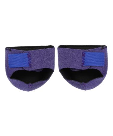 FOMIYES 1 Pair Silicone Heel Cover Supple Heel Cushion Non-Slip Heel Cover Multi-use Heel Cushion Heel Bracer Heel Supplies Heel Cups for Heel Comfortable Heel Cover Heel Pad Blue 11x9x3.5cm