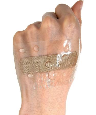OBTANIM Transparent Waterproof Stretch Clear Adhesive Film Bandage for Tattoo Aftercare - 3 x 394 Inch - Buy Online on GoSupps.com