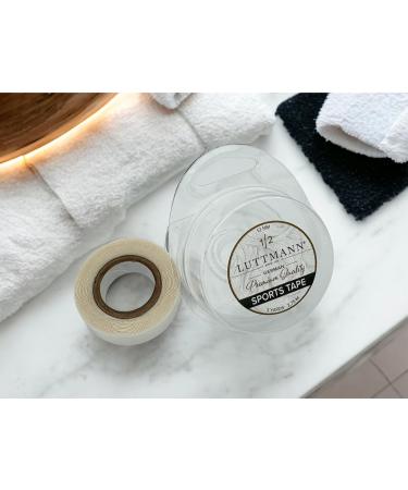 LUTTMANN Sports Tape - Premium Adhesive for Wigs Hair Systems & Extensions | 12mm x 2.75m (1 Pack) - International Shipping Available - Buy Online on GoSupps.com