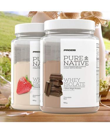 Prozis Pure Native Whey Isolate 900 g Vanille - Buy Online on GoSupps.com