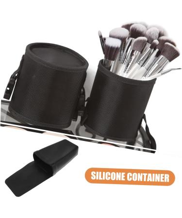 Balacoo Curling Wand Hair Dryer Hot Tool Holder Hair Tool Organizer Bracket Silicone Bucket With Suction Cup 18.00X13.00X5.00CM Black - Buy Online on GoSupps.com