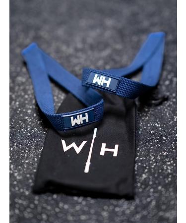Weightlifting House Olympic Wrist Straps | Snatch, Pulls, Deadlifts | Black - Buy Online on GoSupps.com