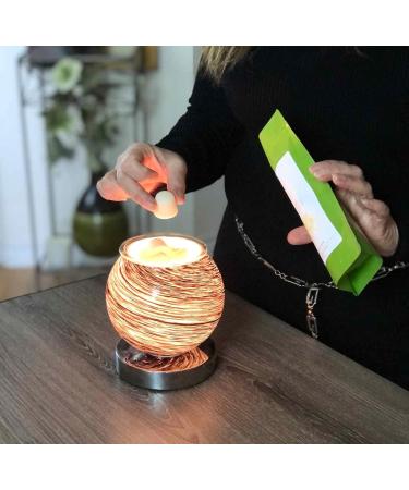 Salted Caramel Scented Wax Melt Soy DOTS-Made in Canada-200+ Hours of Beautiful Aromatic Candle scents -Eco Responsible Rice Pouches Reduce Plastic Waste-use in Home Decor Wax Melter - Buy Online on GoSupps.com