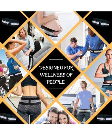 Sciatica Pain Relief Belt - Adjustable Back Support for Men & Women - Lumbar Pelvic Brace for Hip Pain Relief - XL XXL XXXL - Buy Online on GoSupps.com