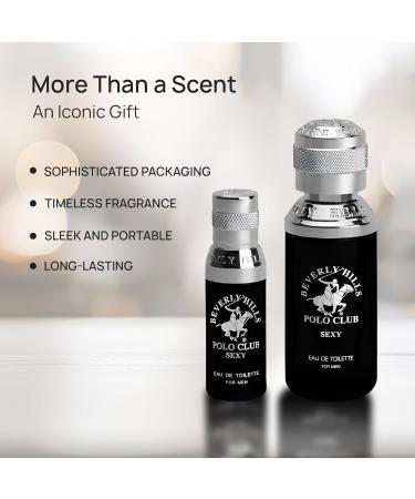 Beverly Hills Polo Club BHPC Men's Eau De Toilette Bonus Pack featuring 1.7 oz EDT + Bonus 0.5 oz EDT (Sexy) - Buy Online on GoSupps.com