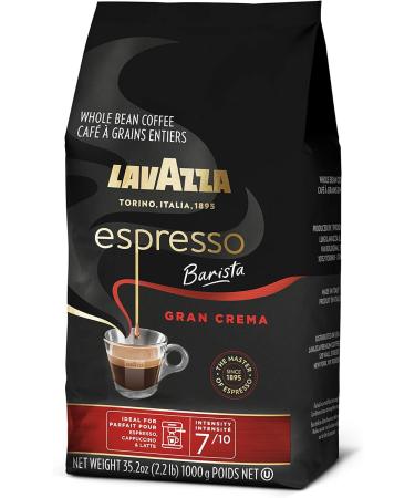 Lavazza Espresso Gran Crema Beans 1000gm(Packaging May Vary) & Espresso Crema E Aroma Beans 1000gm Aroma Beans + Crema Beans - Buy Online on GoSupps.com