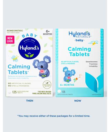 Hylandâ€™s Baby Calming Tablets - Natural Relief for Fussy & Sleepless Babies - 125 Count - Buy Online on GoSupps.com